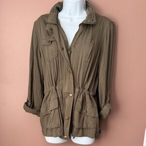 military green Utility Jacket